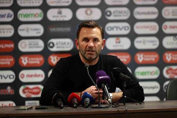 Okan Buruk: 'Bir yerde hata yapacaktık, burada hata yaptık'