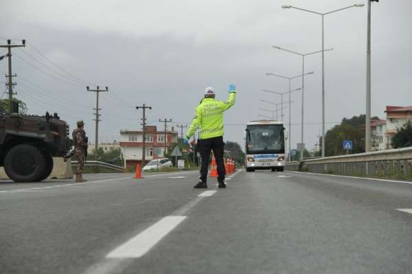 Ordu'da bir haftada 10 bin araç denetlendi