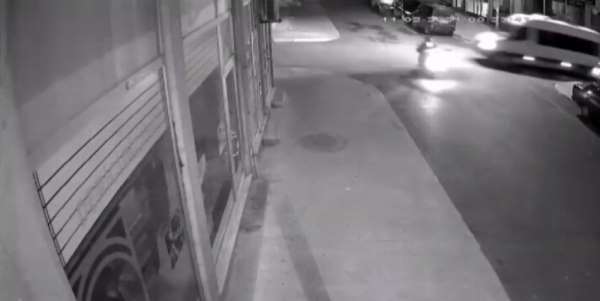 (Özel) Pendik'te feci motosiklet kazası kamerada