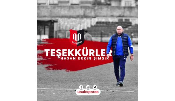 Uşakspor'da Şimşir dönemi sona erdi
