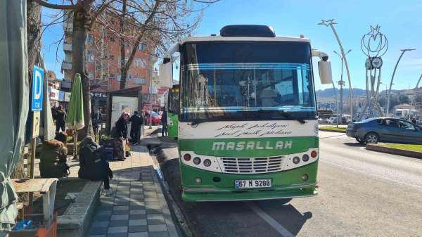 Alaplı'da toplu taşımaya zam geldi