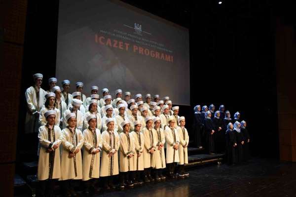 Samsun'da 55 ortaokul öğrencisi hafızlık eğitimini tamamladı
