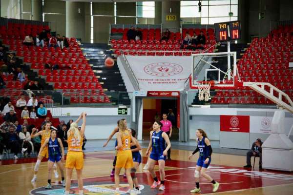 Türkiye Kadınlar Basketbol Süper Ligi: Melikgazi Kayseri Basket: 93 - Bodrum Basketbol: 43