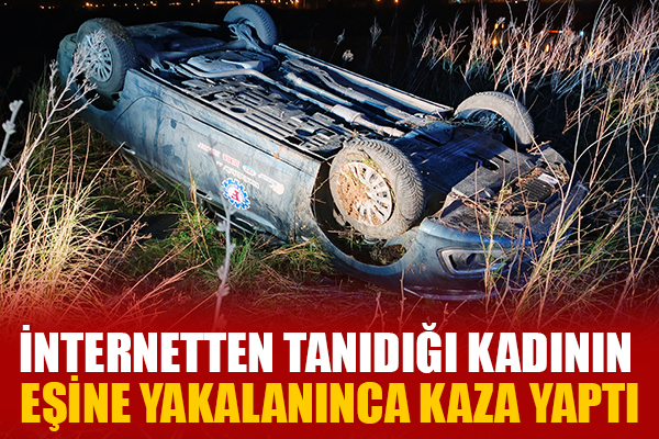 Bafra'da internet tanışıklığı kazayla bitti