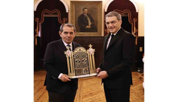 Juventus maçı öncesi dostluk yemeği düzenlendi