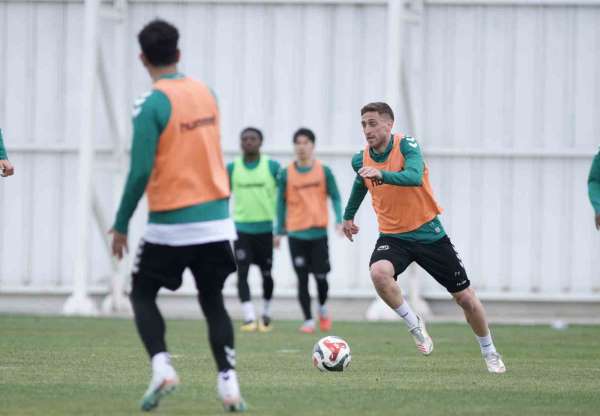 Konyaspor, Galatasaray maçı hazırlıklarına devam etti