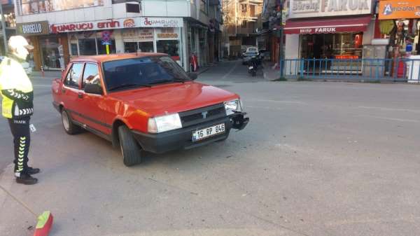 Bursa'da trafik kazası: 1 yaralı 