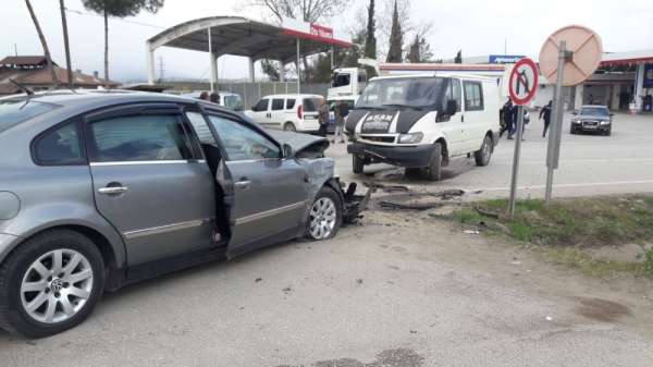 Sinop'ta trafik kazası: 6 yaralı 