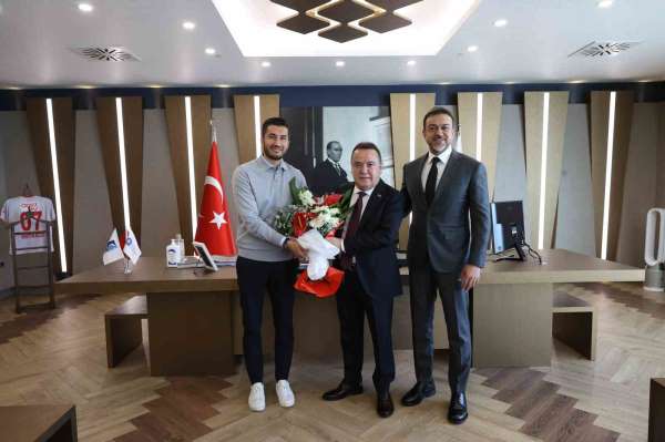 Antalyaspor'un yeni başkanı Sabri Gülel'den Başkan Böcek'e ziyaret - Antalya haber