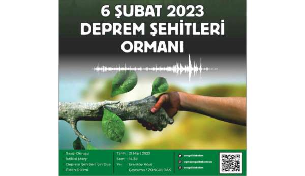 Çaycuma'da 'Deprem Şehitleri Ormanı' oluşturulacak - Zonguldak haber