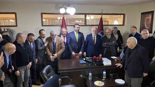 Ertuğrul Doğan'ın yönetim kurulu listesi, divan başkanlığına teslim edildi - Trabzon haber