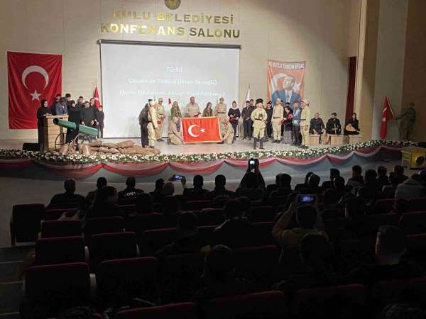 Kulu'da 18 Mart Şehitleri Anma Programı düzenlendi - Konya haber