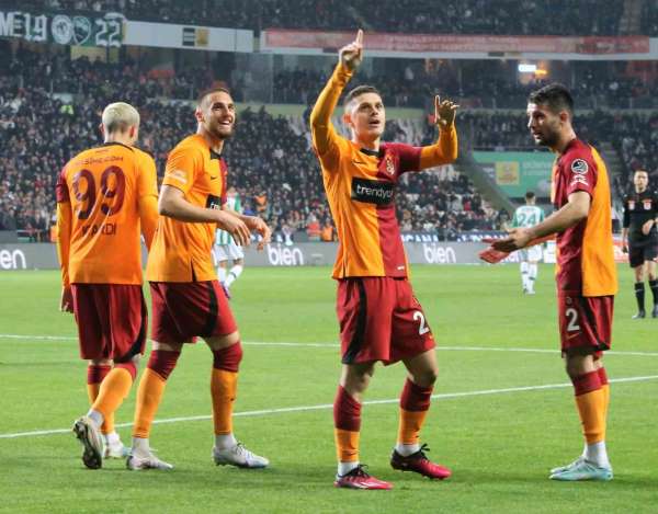 Spor Toto Süper Lig: Konyaspor: 0 - Galatasaray: 1 - Konya haber