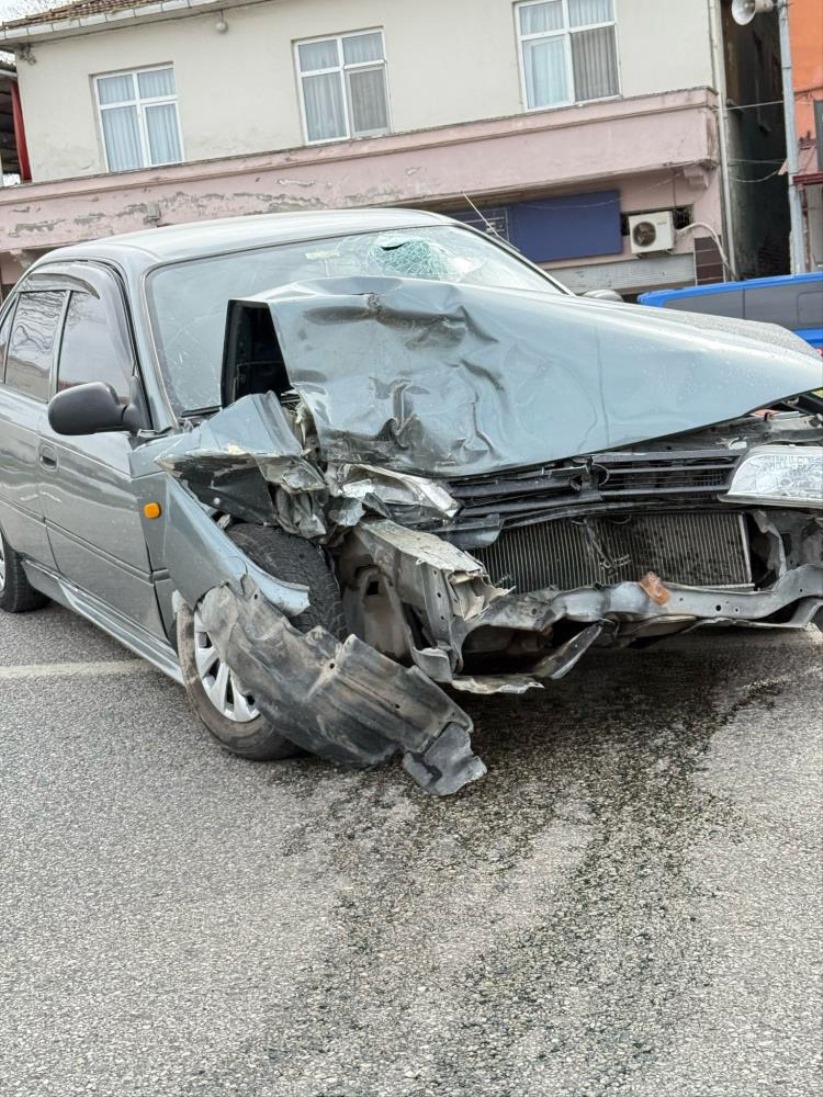 Samsun'da trafik kazası: 1 yaralı