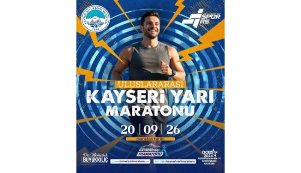 6. Uluslararası Kayseri Yarı Maratonu heyecanı başlıyor