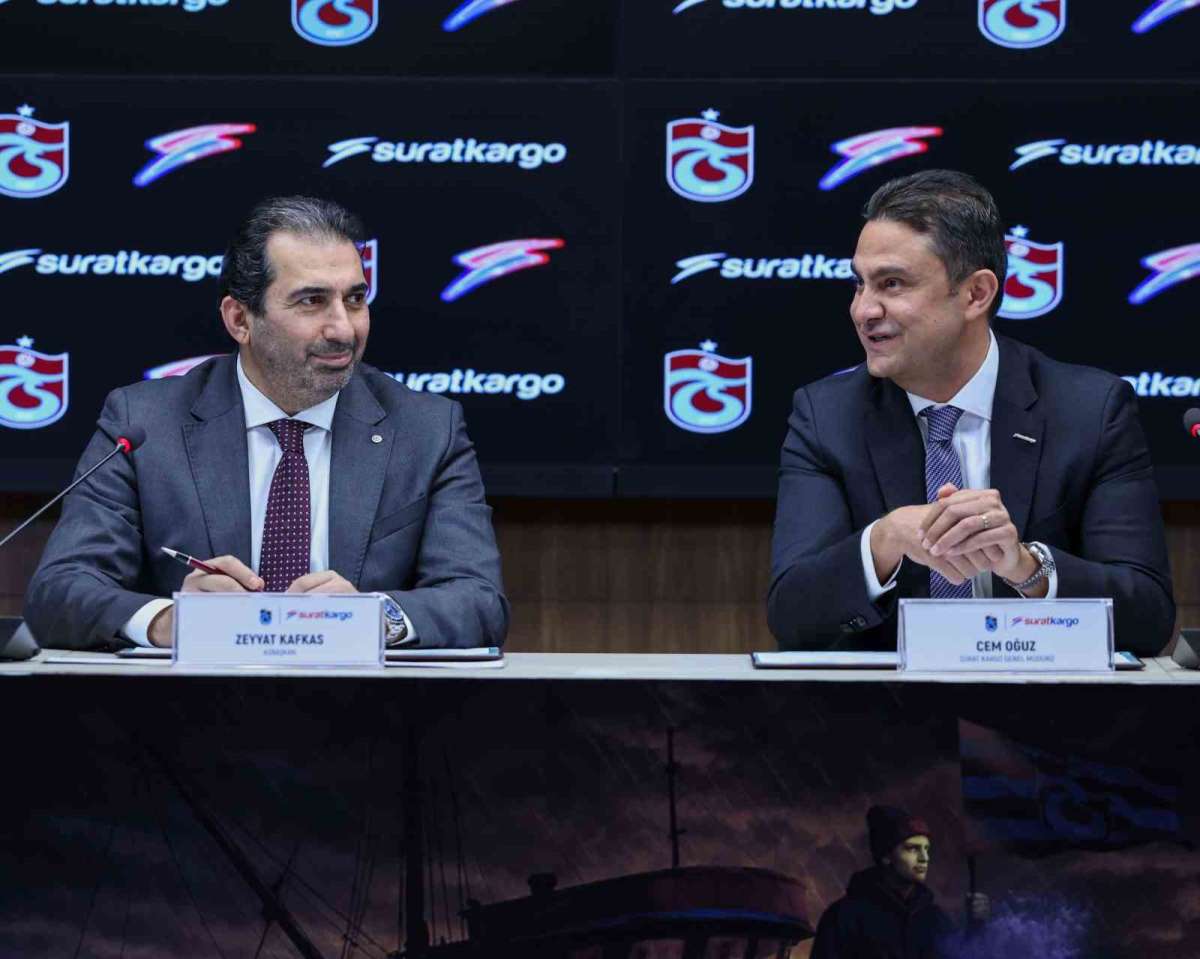 Sürat Kargo, Trabzonspor'un resmi taşıma sponsoru oldu