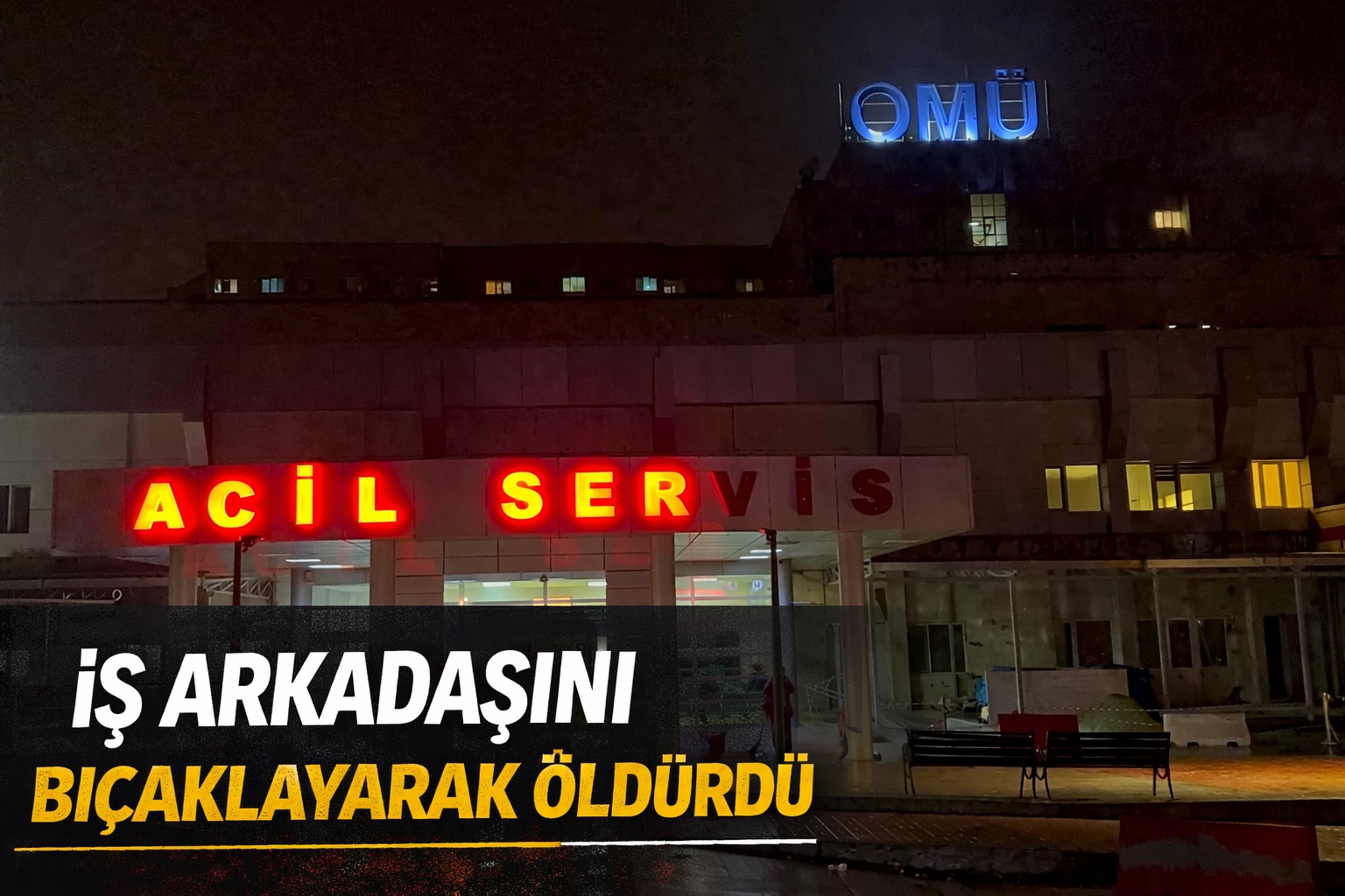 İş arkadaşını bıçaklayarak öldürdü