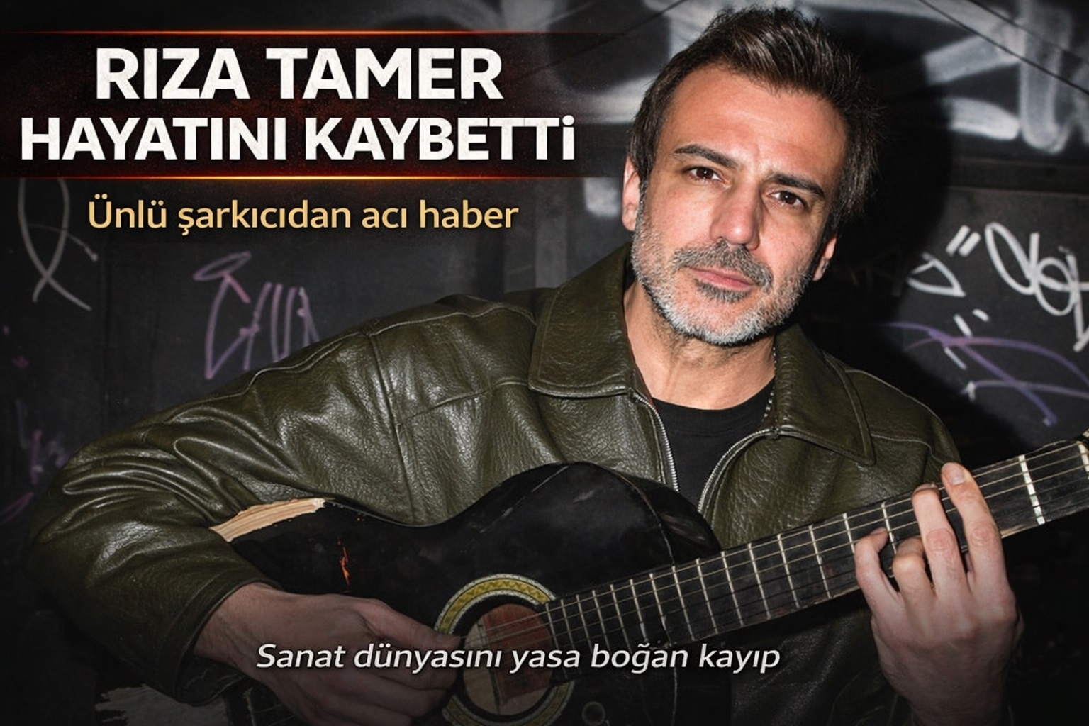 Rıza Tamer'den acı haber