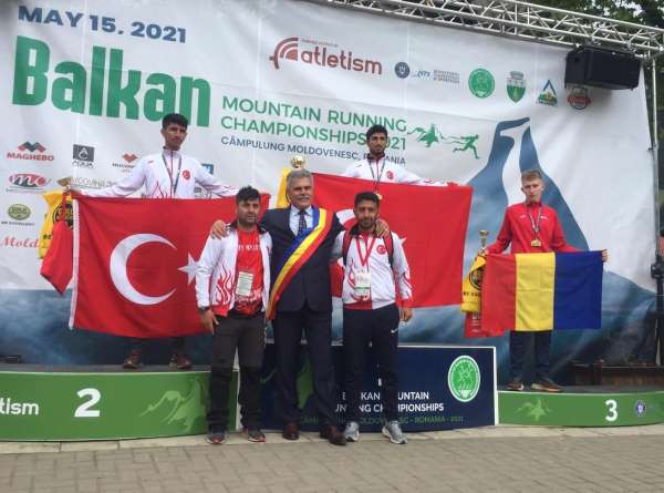 AİÇÜ Rektörü Prof. Dr. Karabulut, balkan şampiyonu sporcuyu kutladı