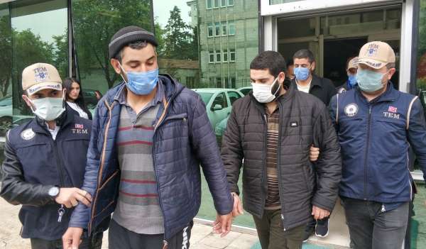 Samsun'da DEAŞ'tan gözaltına alınan 4 kişi adliyeye sevk edildi