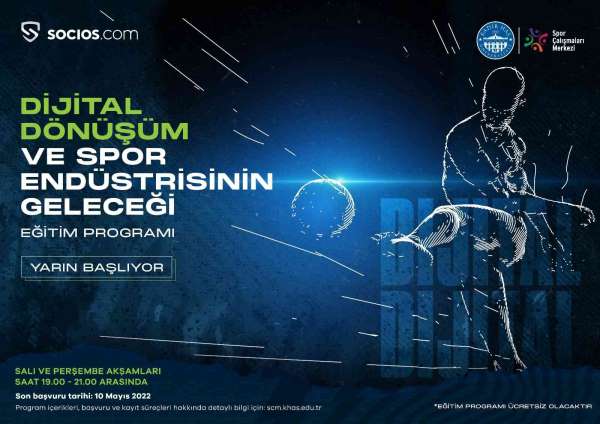 Türkiye'nin spor ve blockchain içerikli ilk akademik eğitim programı başlıyor