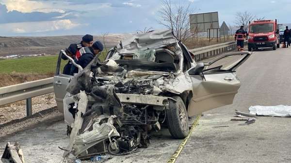 Çankırı'da 1 yılda meydana gelen kazaların bilançosu