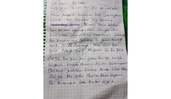 Anneler Günü'nde yaşamına son veren genç kadının yazdığı notlar ortaya çıktı