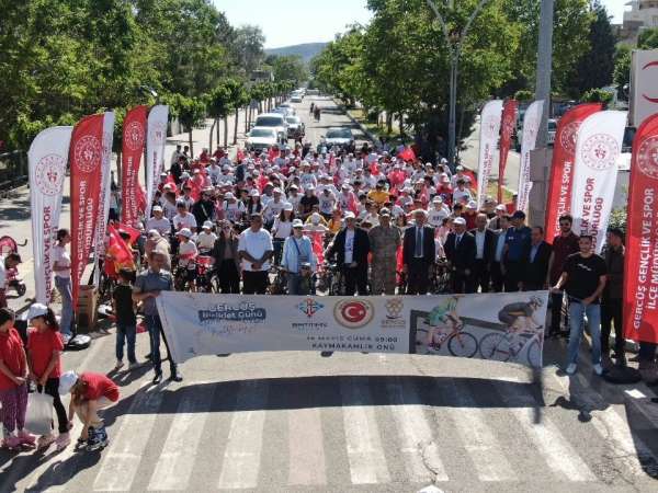 Gercüş'te bisiklet turu etkinliği