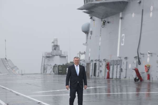 'TCG Anadolu ile İstanbul'dan Samsun'a Milli Mücadele Yolculuğu' başladı