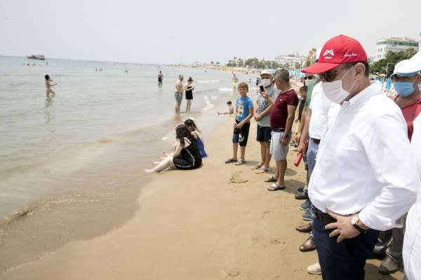 Başkan Seçer: 'Kızkalesi plajında pandemi kurallarına göre düzenleme yaptık' 