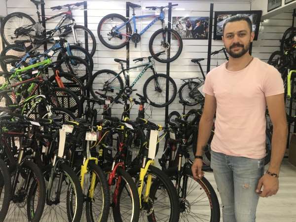 Konya'da bisikletçilerde yaz hareketliliği 