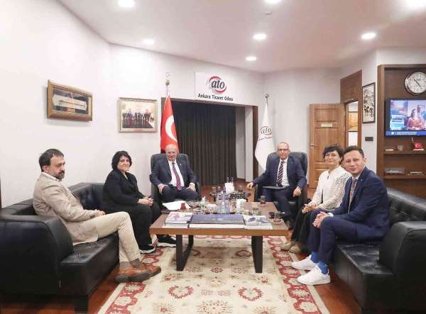 Sunexpress Genel Müdür Yardımcısı Çalışkan'dan ATO Başkanı Baran'a ziyaret - Ankara haber
