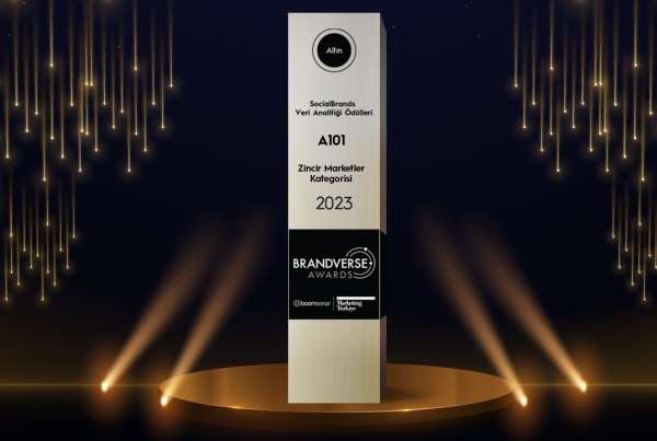 A101'e Brandverse Awards'dan Altın Ödül