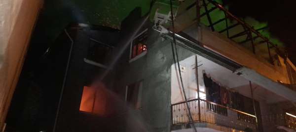 Taşova'da çıkan yangın söndürüldü