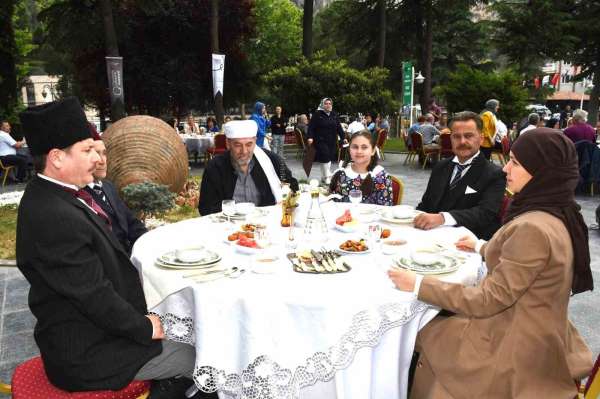 Amasya'daki festivalde 'Atatürk onur yemeği' etkinliği düzenlendi
