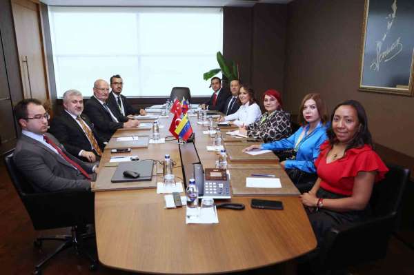 ATO Başkanı Baran, 'Türkiye- Venezuela Ticaret Fuarı'na katıldı