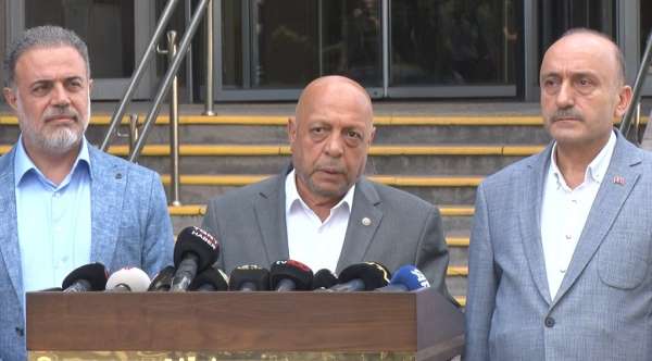 Bakan Işıkhan, HAK-İŞ Genel Başkanı Mahmut Arslan'ı kabul etti