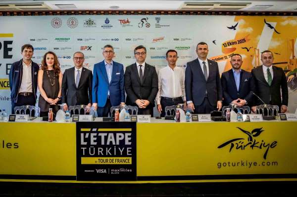 L'Etape Türkiye by Tour de France 2025 yarışının basın lansmanı gerçekleştirildi