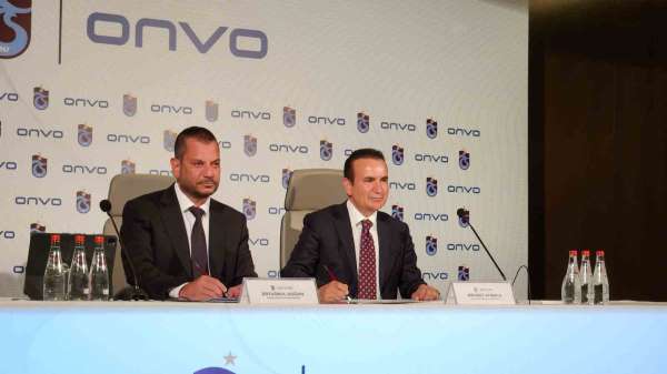 Trabzonspor'un forma sırt sponsoru Onvo oldu