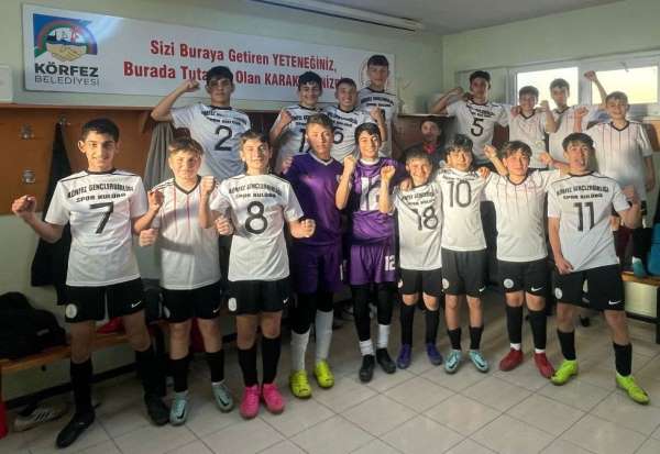 U13'lerde Körfez Gençlerbirliği şampiyon