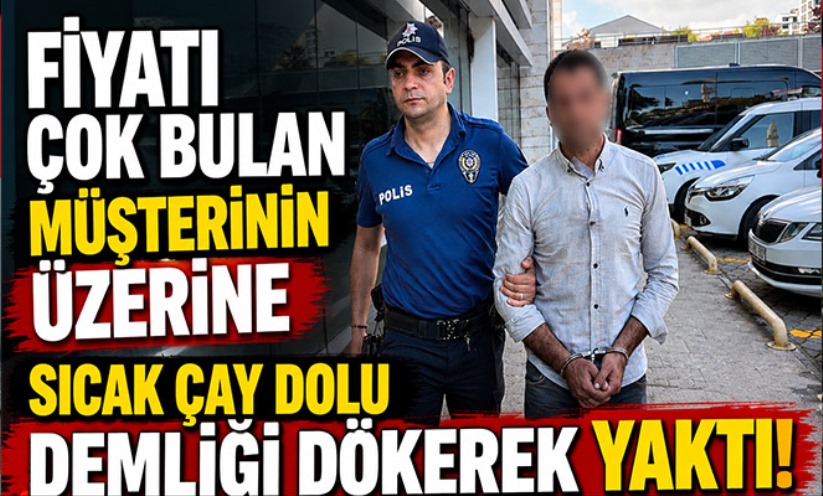 Araç tamirinde fazla para kavgasında müşterisini yaktı