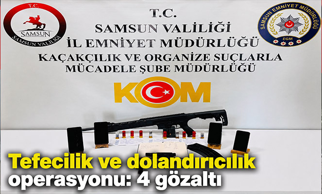 Tefecilik ve dolandırıcılık operasyonu: 4 gözaltı