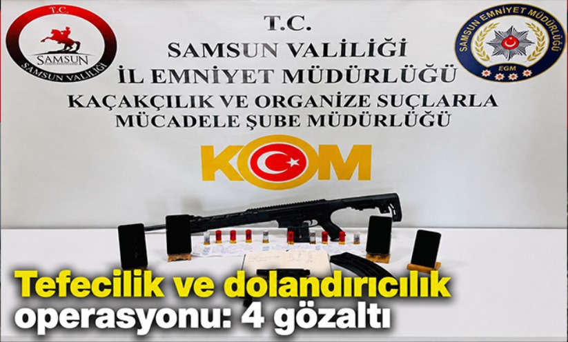 Tefecilik ve dolandırıcılık operasyonu: 4 gözaltı