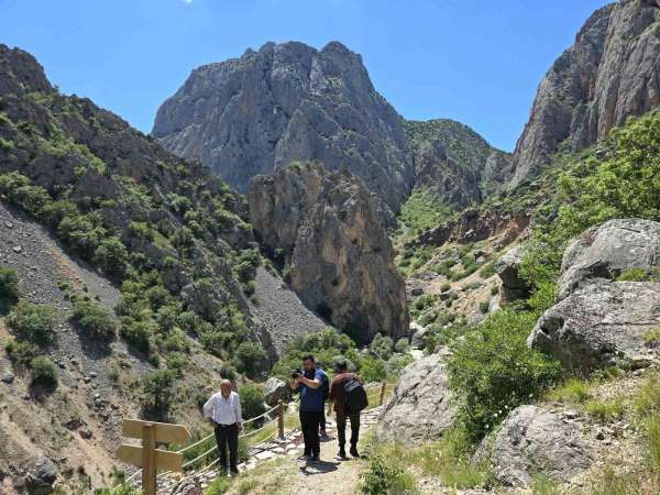 Kazankaya Kanyonu'nun daima gezilen ve ziyaretçi alan turizm merkezi olması hedefleniyor
