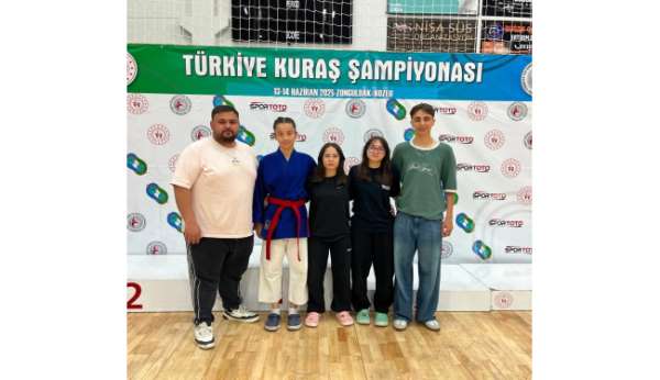 Kütahyalı gençler Türkiye Kuraş Şampiyonası'nda Türkiye ikincisi oldu