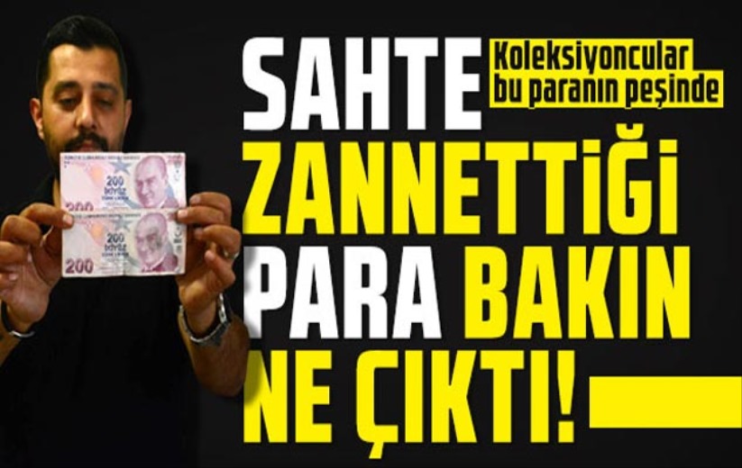 Sahte zannettiği para bakın ne çıktı! Koleksiyoncular bu paranın peşinde