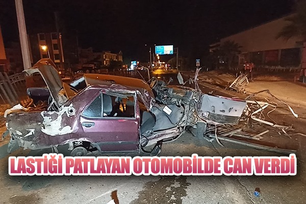 Samsun'da ölümlü trafik kazası