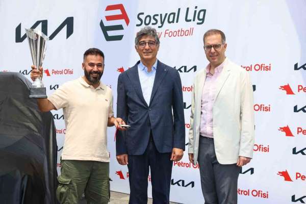 Petrol Ofisi Sosyal Lig'de ikinci devre ödülleri sahiplerini buldu