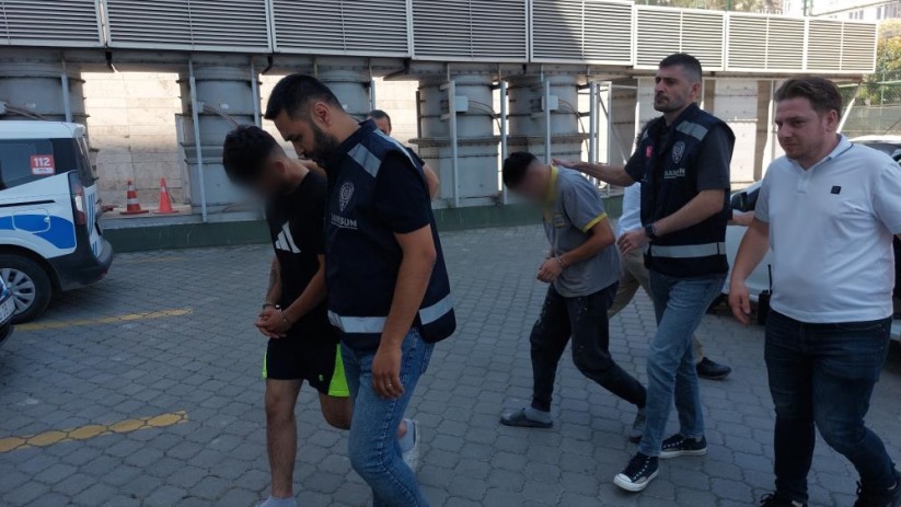 Samsun'da okuldan para çalan 2'si çocuk 4 kişi yakalandı