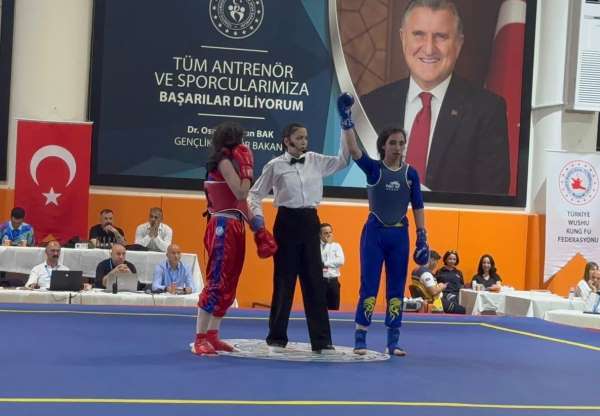 Meramlı sporcular Wushu Balkan Şampiyonası'ndan madalyalarla döndü